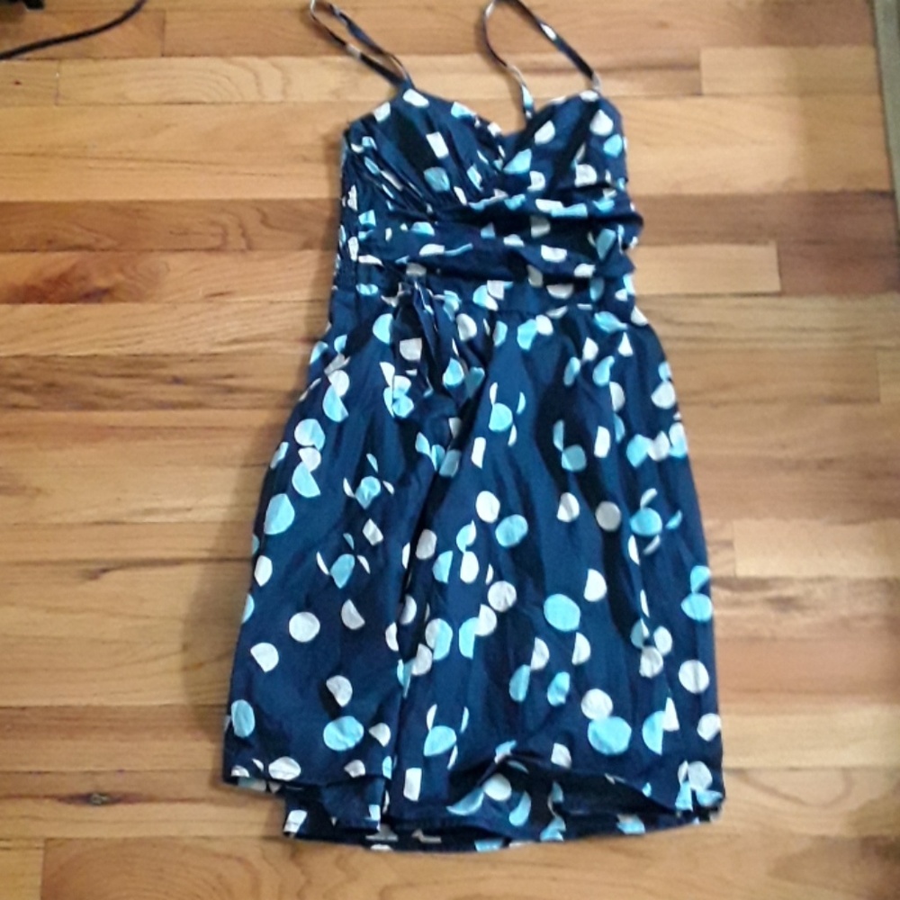 Polka dot cotton dress
